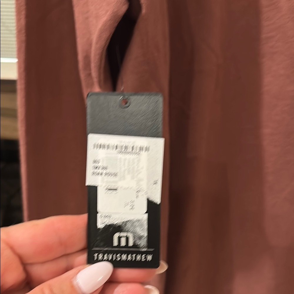 Travis Mathew Men's Brick Long Sleeve Tee - Picture 4 of 5